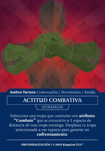 ACTITUD COMBATIVA