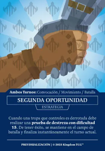 SEGUNDA OPORTUNIDAD