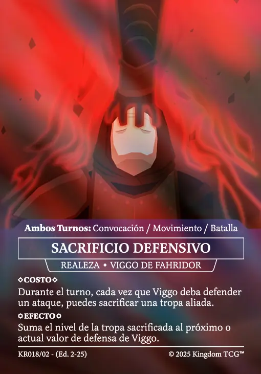 SACRIFICIO DEFENSIVO