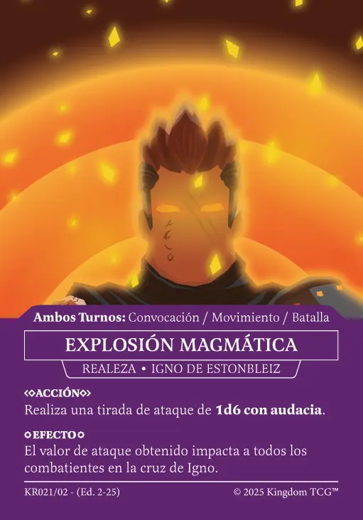 EXPLOSIÓN MAGMÁTICA