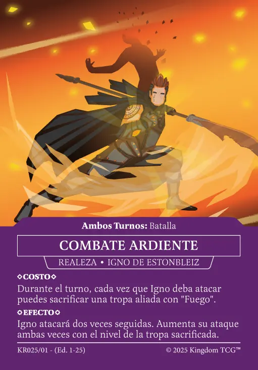 COMBATE ARDIENTE